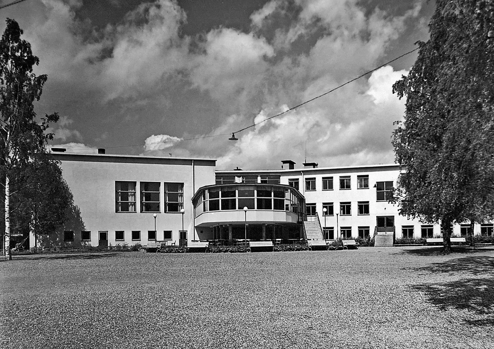 Folkets Hus Hofors exteriör