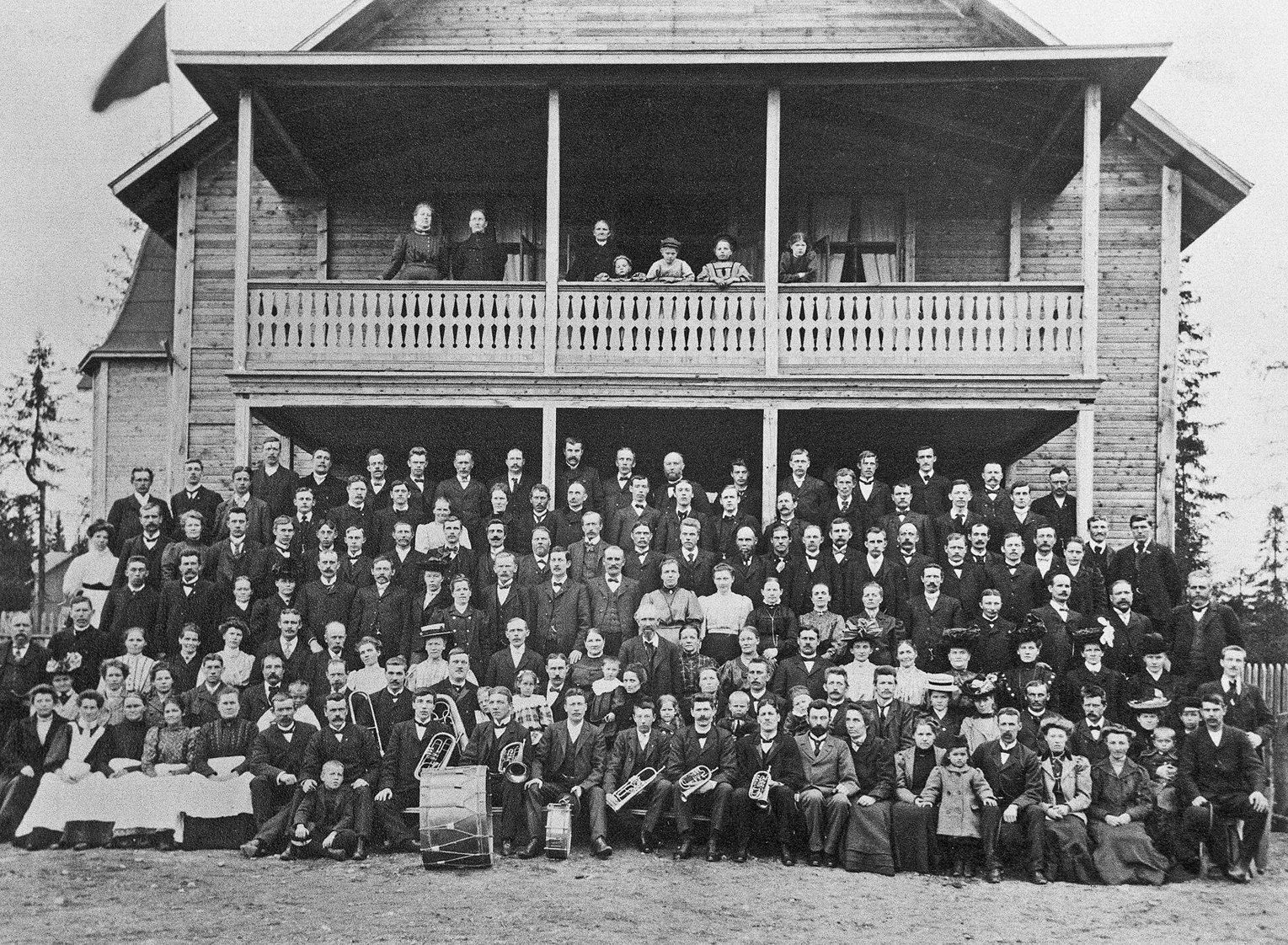 Folkets Hus och Park Hofors, tidigt 1900-tal